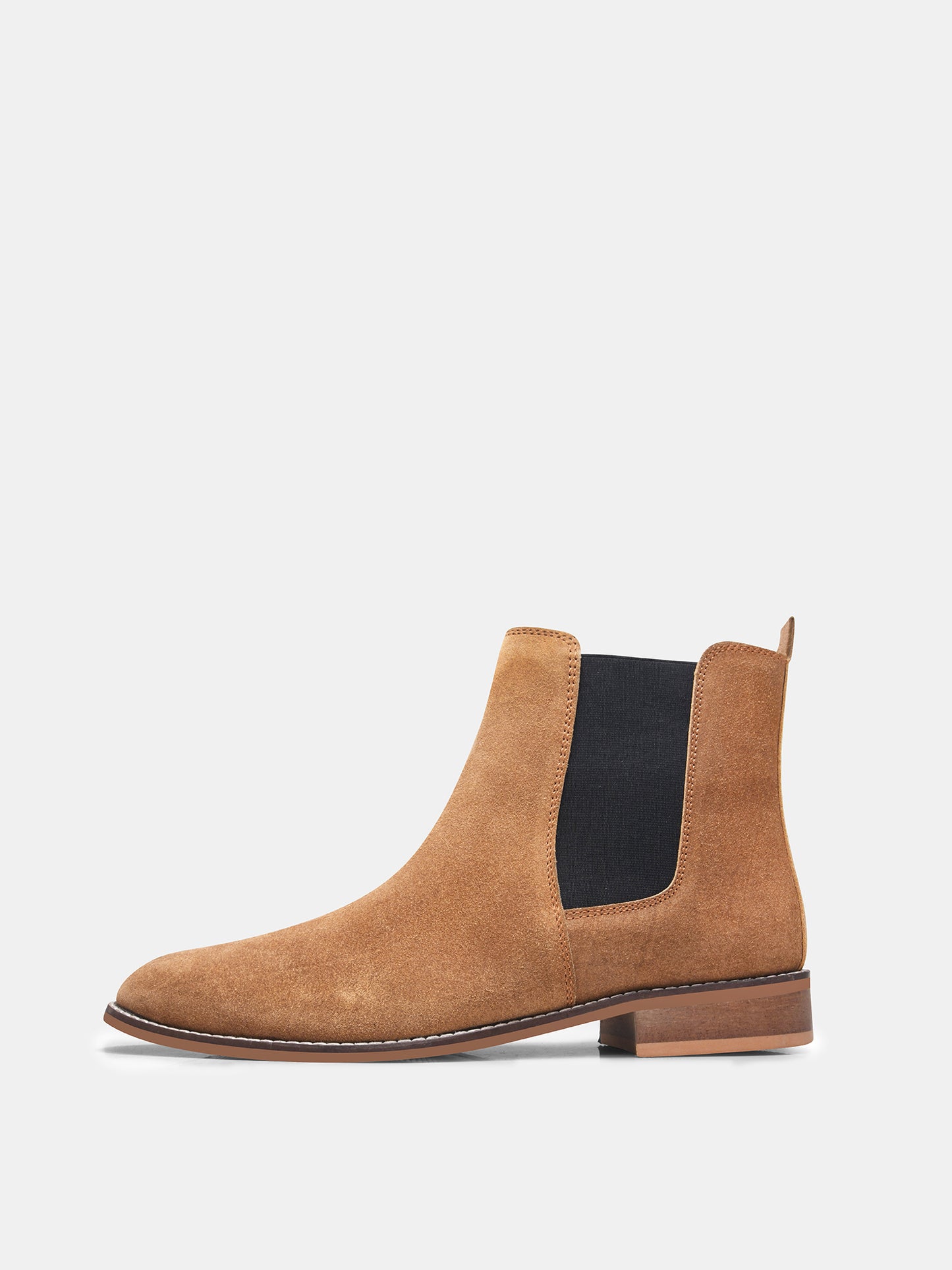 Sahara Duke – Men’s Camel Suede Chelsea Boots
