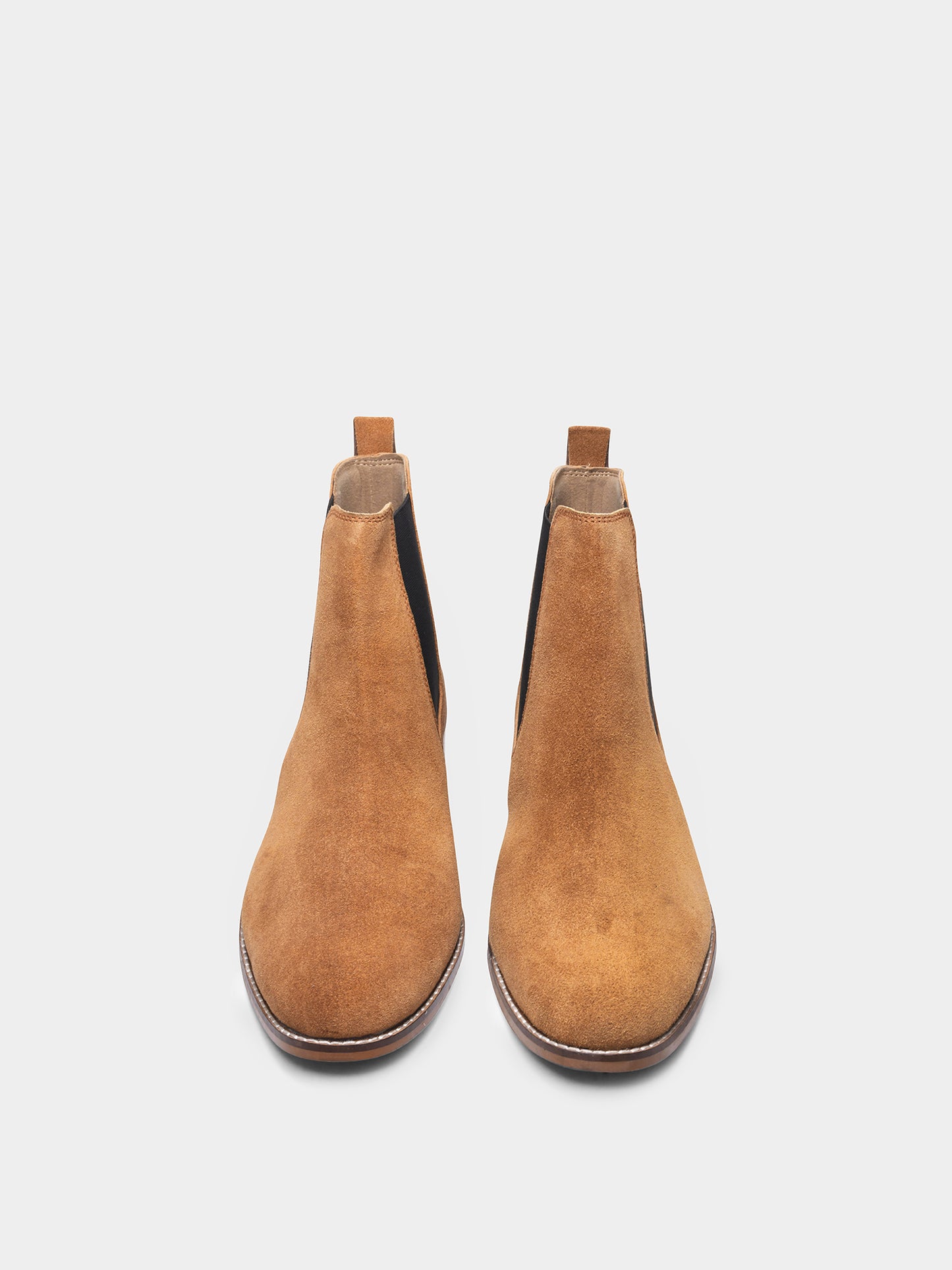 Sahara Duke – Men’s Camel Suede Chelsea Boots