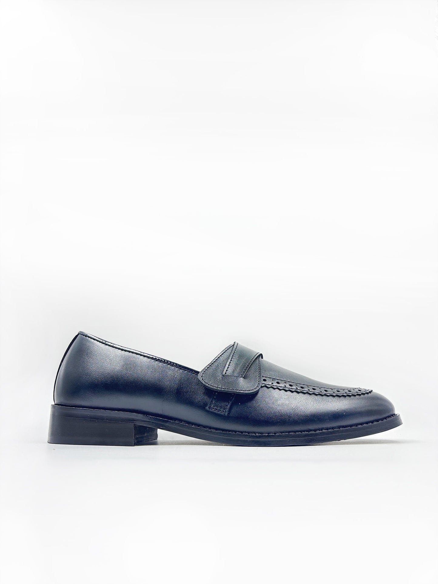 Dublin – Handcrafted Black Penny Loafers for Men