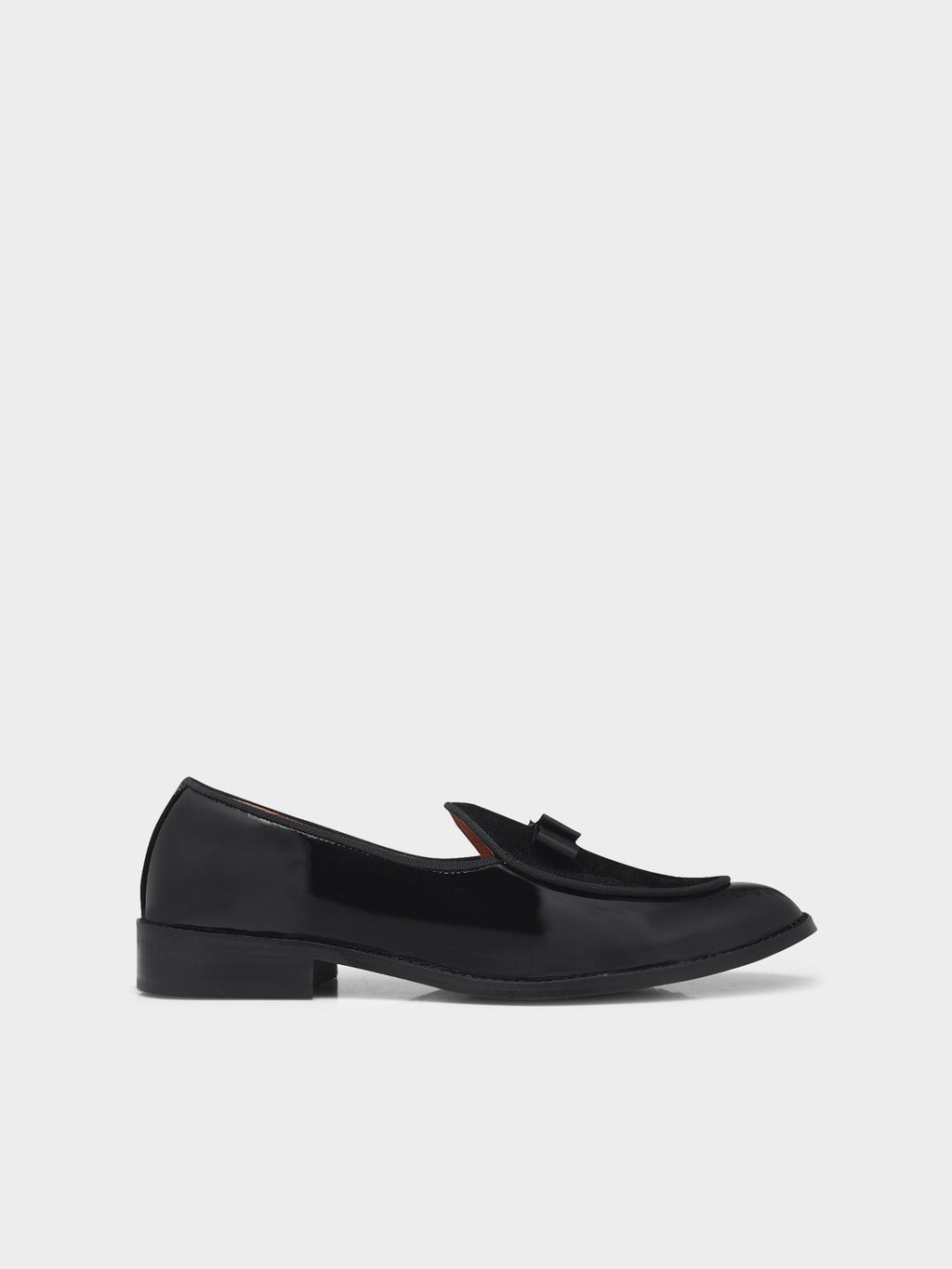 Preview of Classic Tuxedo Special | Patent Suede Ribbon Loafers