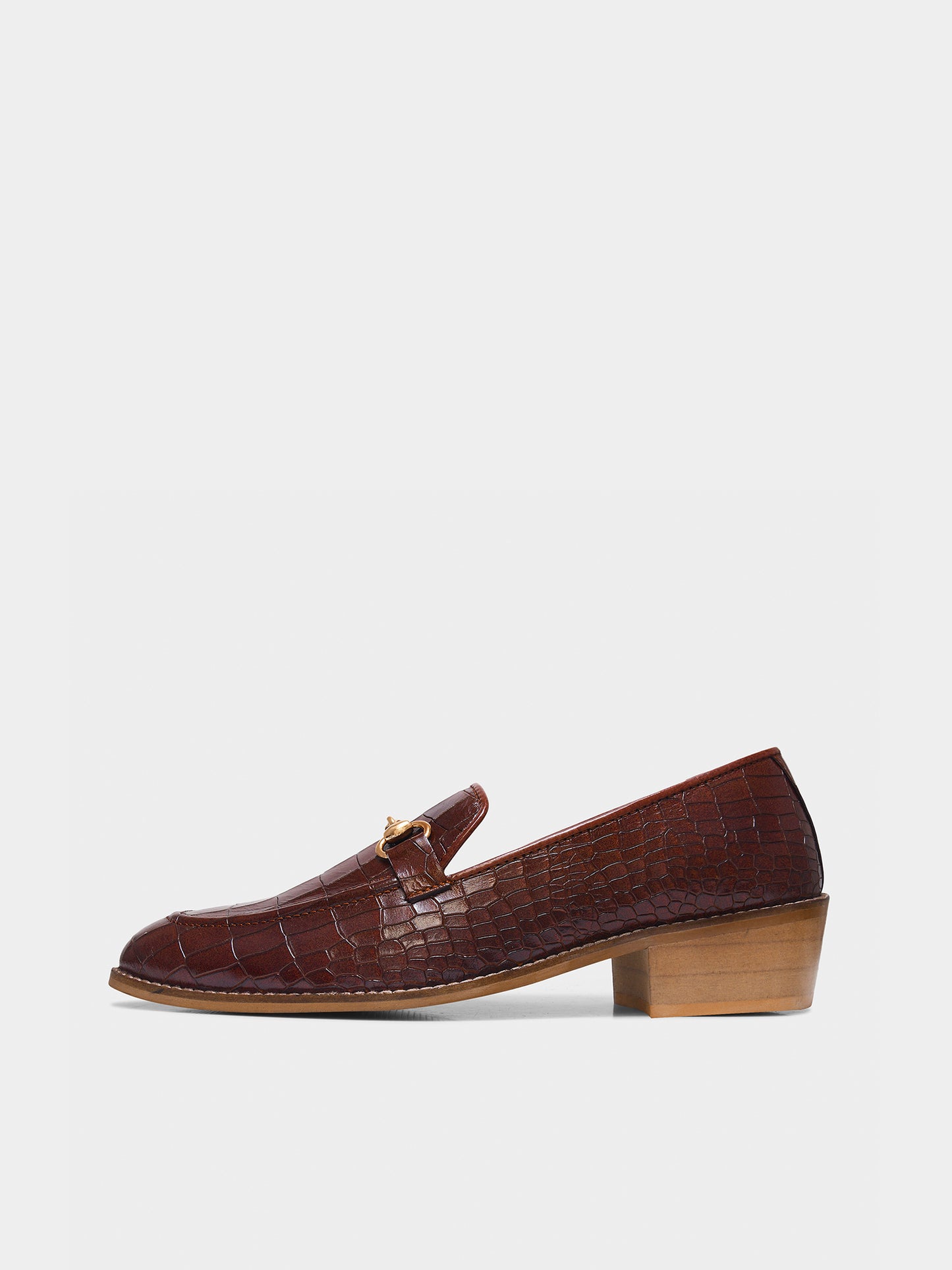 Regal Crocs - The Horsebit Loafers Tan (Cuban Heel)