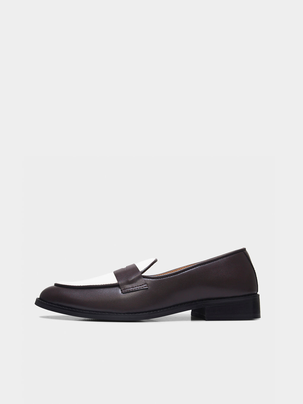 Preview of Old Money - Brown Penny Loafers in Leather