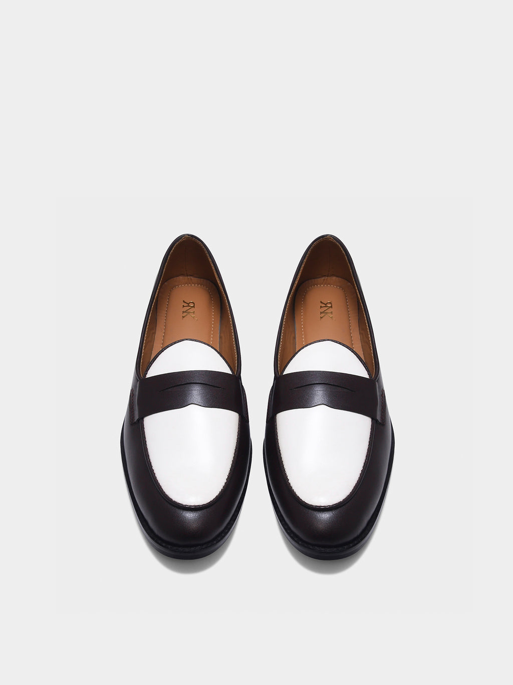 Preview of Old Money - Brown Penny Loafers in Leather