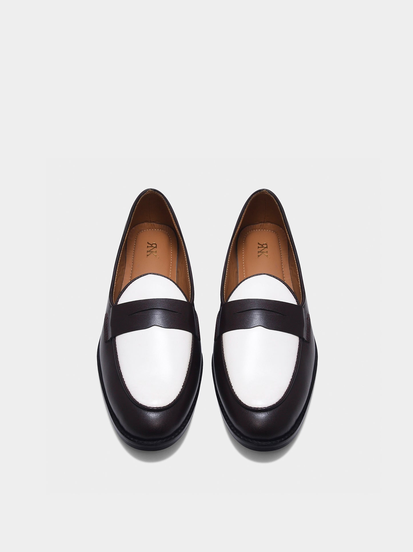 Old Money - Brown Penny Loafers in Leather