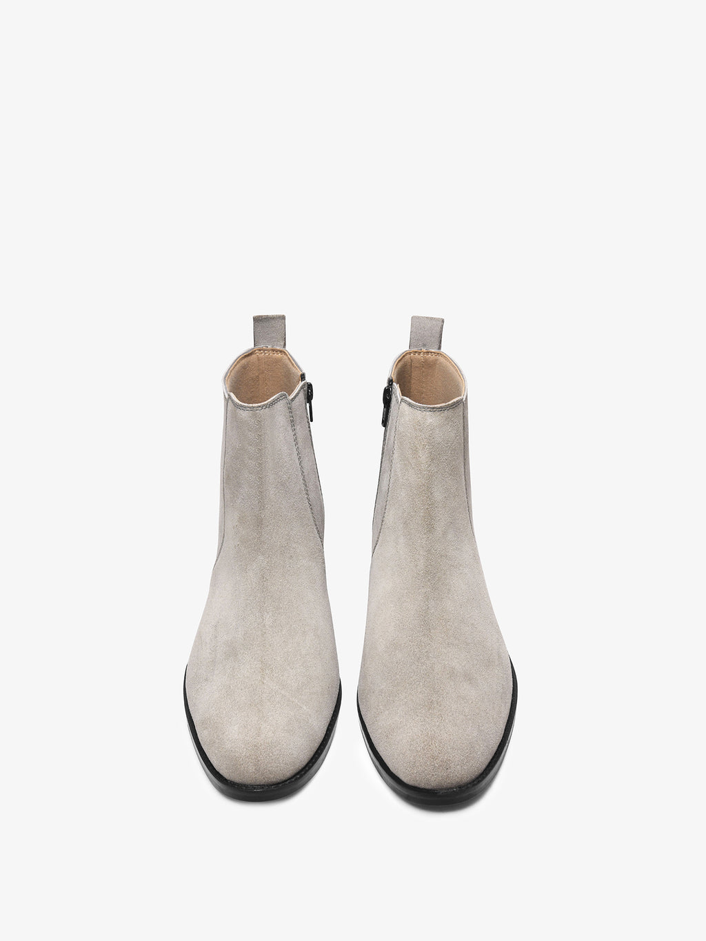 Preview of Grey Monarch – Men’s Luxury Boots in Suede Leather (Cuban Hee)