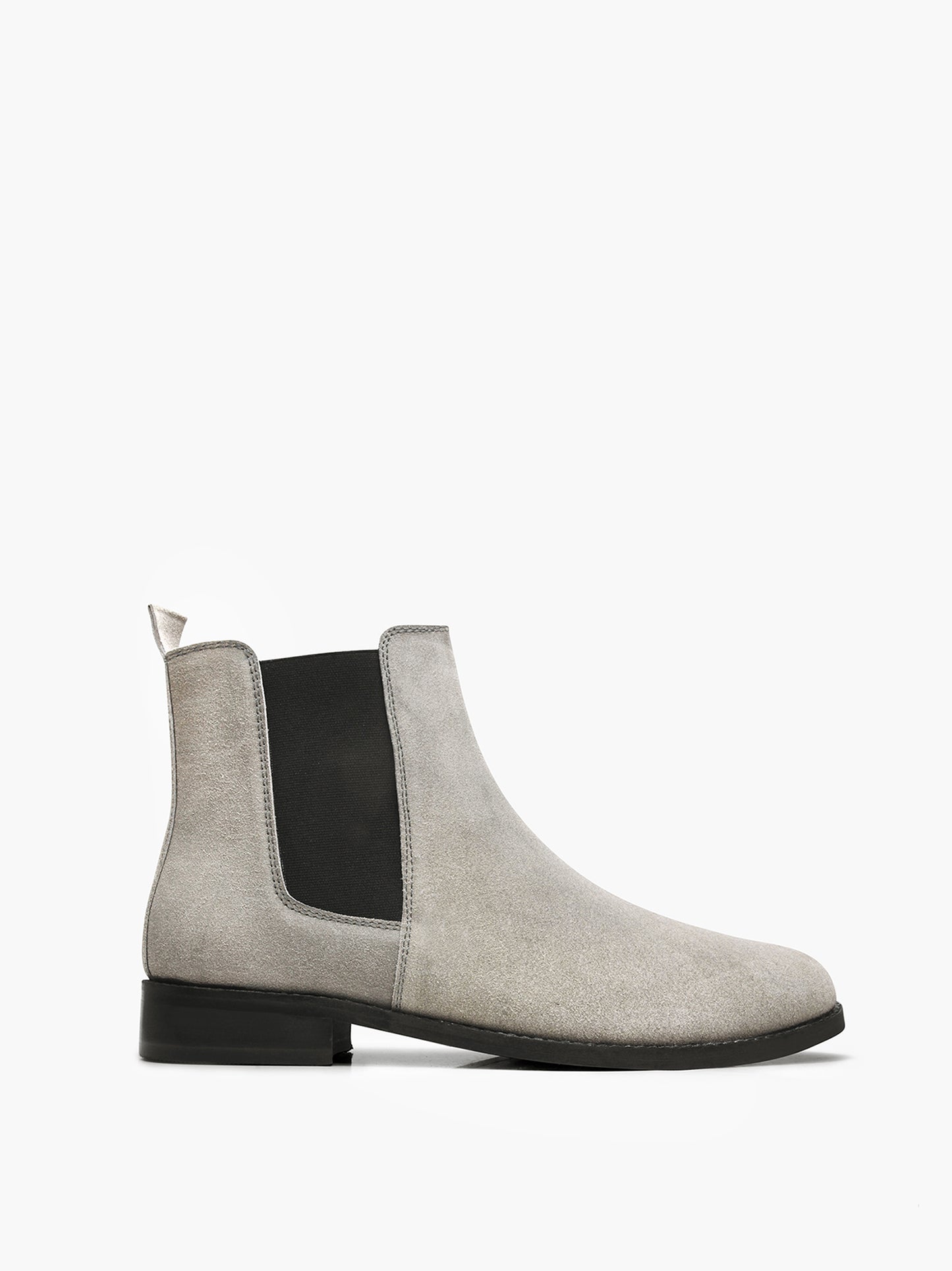 RNK 'Grey Sovereign' – Men’s Suede Leather Chelsea Boots