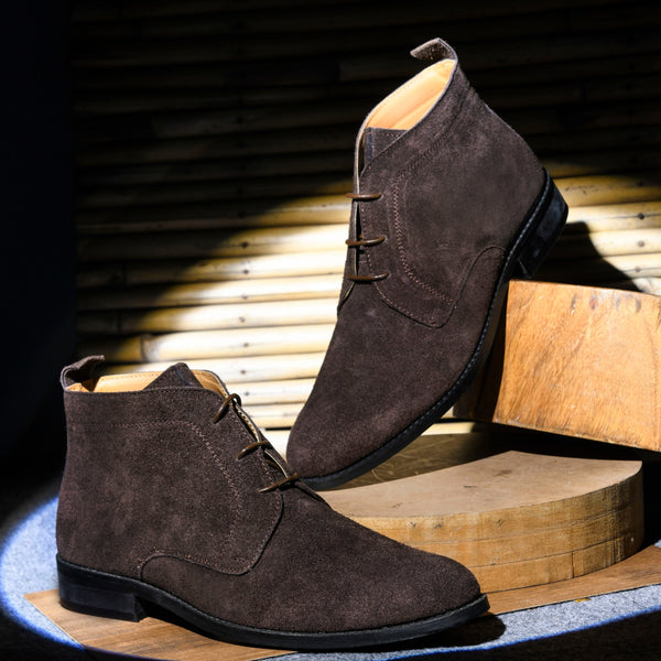 Lorenzo Brown – Premium Suede Chukka Boots for Men | RNK Luxe