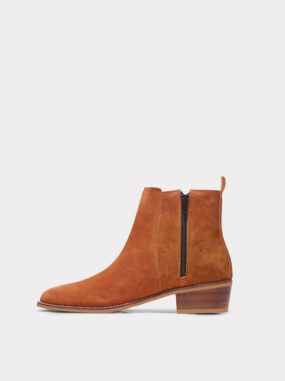 Cuban Majesty – Men’s Luxury Boots in Suede Leather (Cuban Heel)