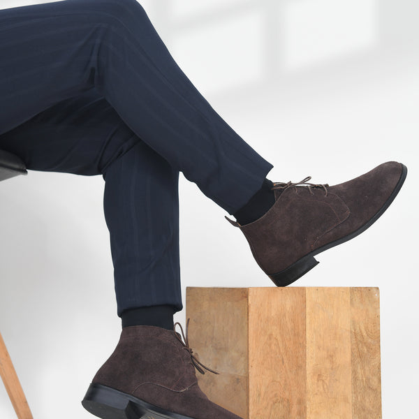 Lorenzo Brown – Premium Suede Chukka Boots for Men | RNK Luxe