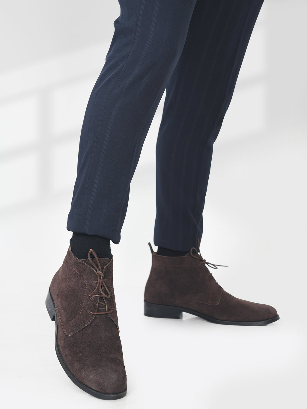Preview of Lorenzo Brown – Premium Suede Chukka Boots for Men | RNK Luxe