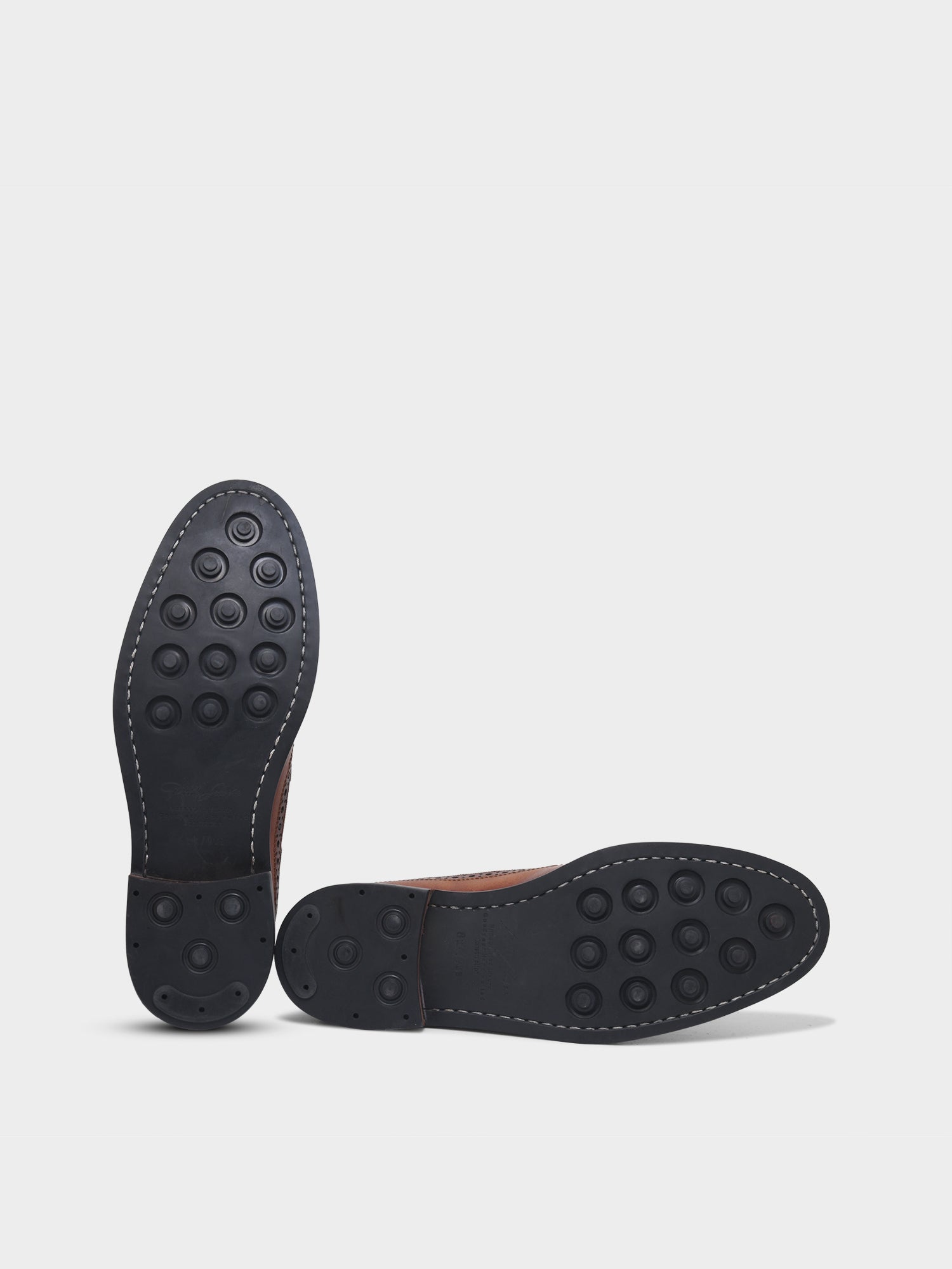 The Oxfordshire — Goodyear Welted Full Brogue Derby in Hand-Patina Tan Calf Leather | RNK LUXE