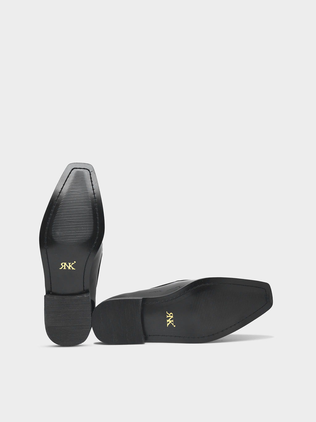 Preview of The Tuxe - Patent Leather & Suede Fusion Loafer with Grosgrain Bow in Jet Black