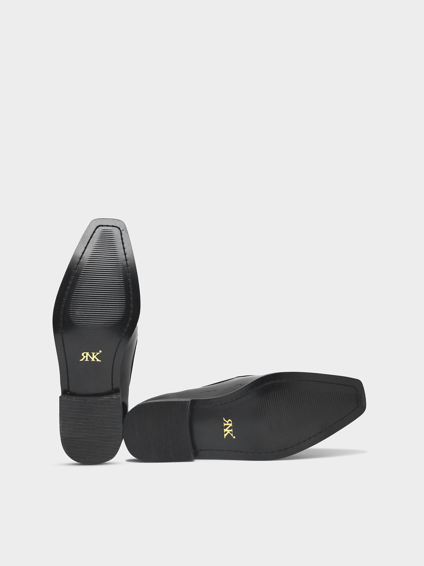 The Tuxe - Patent Leather & Suede Fusion Loafer with Grosgrain Bow in Jet Black