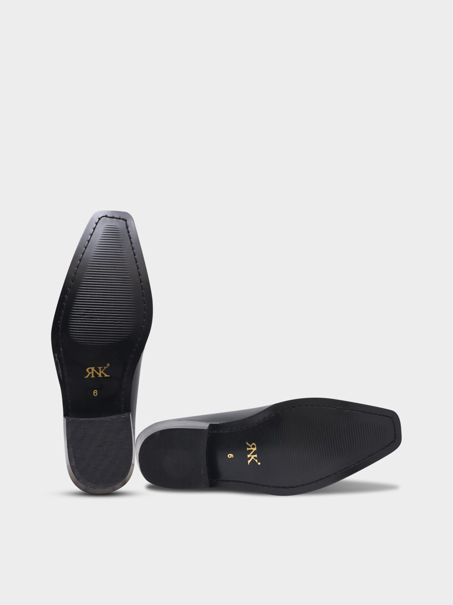 Richie Rich – Black Horsebit Loafers with Croc-Embossed Detail and Cuban Heel