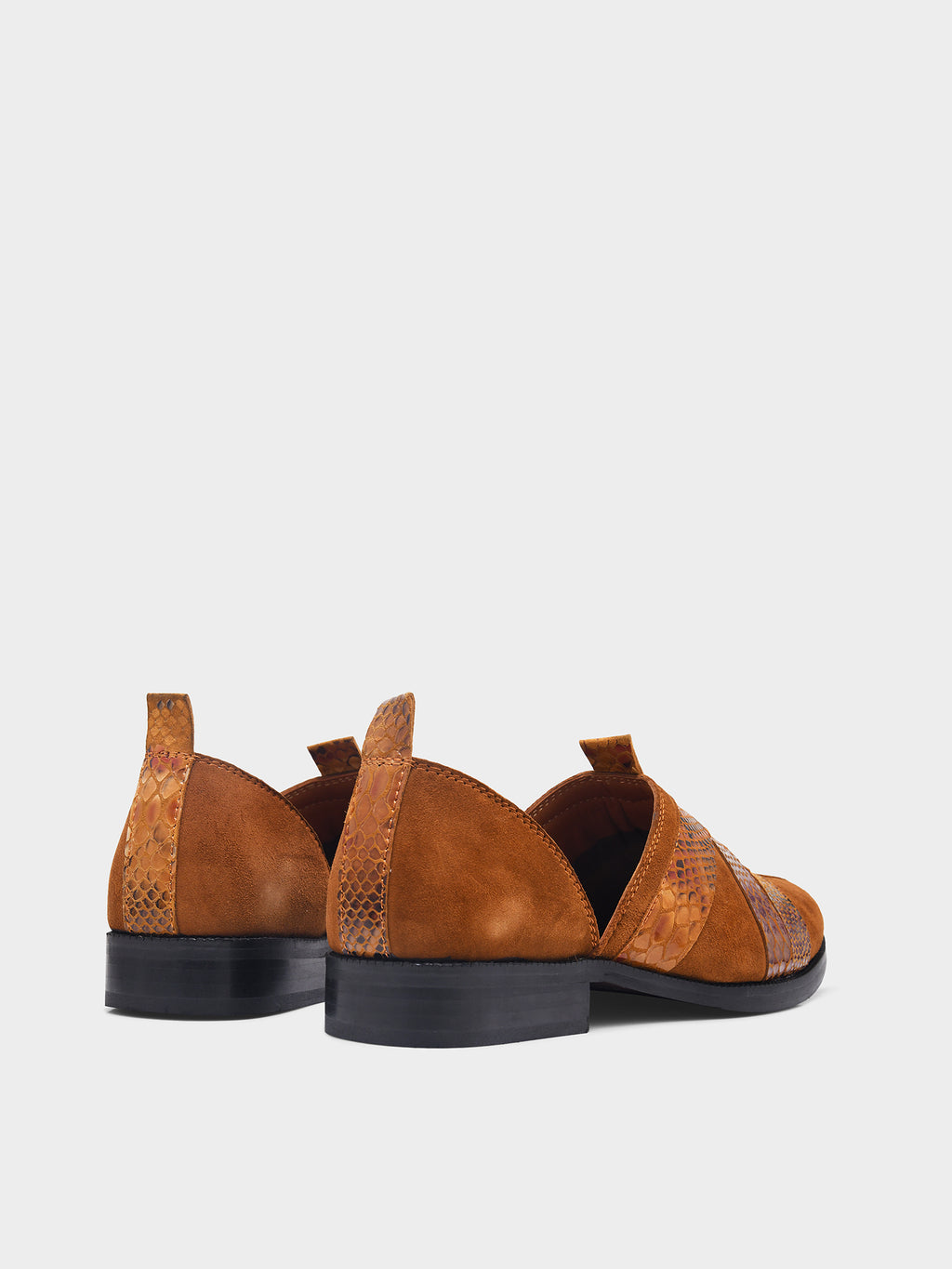 Preview of Printed Peshawari Sandals - Tan