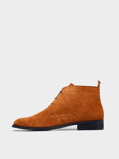 Lorenzo Tan – Premium Suede Chukka Boots for Men | RNK Luxe