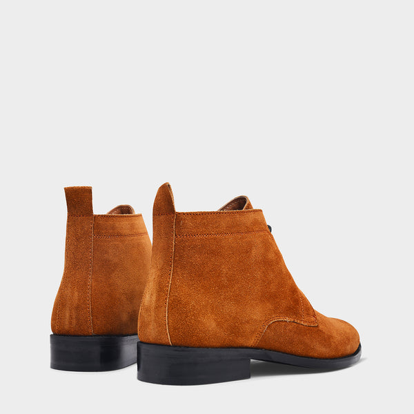 Lorenzo Tan – Premium Suede Chukka Boots for Men | RNK Luxe