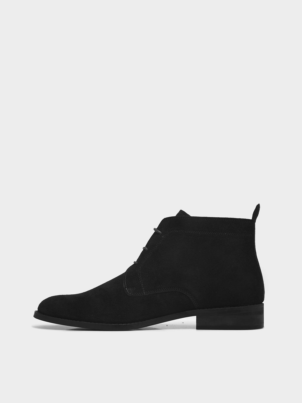 Preview of Lorenzo Black - Chukka Boots in Suede Leather