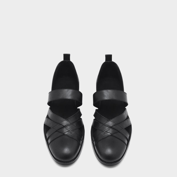 Men’s stylish black leather sandals for weddings and festive occasions