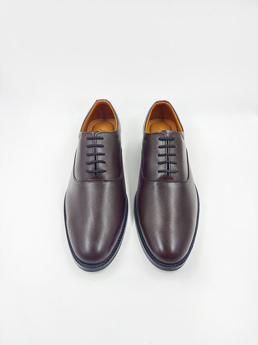 Durban - Classic Brown Oxford Shoes | Timeless Elegance in Genuine Leather
