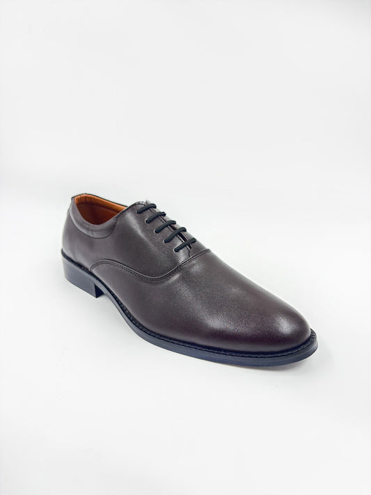 Durban - Classic Brown Oxford Shoes | Timeless Elegance in Genuine Leather