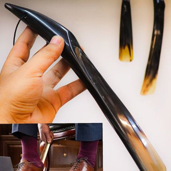 BULL HORN SHOEHORN 20CM ( 8 Inches)